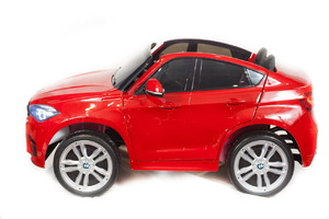 Детский автомобиль Toyland BMW X6M Красный, фото 4