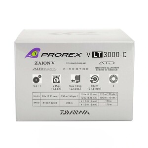 Катушка безынерционная 21 PROREX V LT 3000-C (10111-005) DAIWA, фото 7