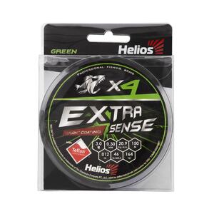 Шнур Extrasense X4 PE Green 150m 3.0/46LB 0.30mm (HS-ES-X4-3/46LB) Helios, фото 3