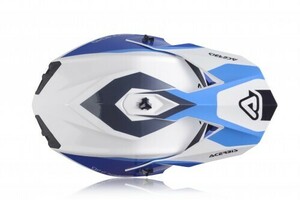Шлем Acerbis LINEAR White/Blue XS, фото 6