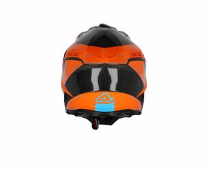 Шлем Acerbis STEEL CARBON 22-06 Orange/Black XL, фото 4