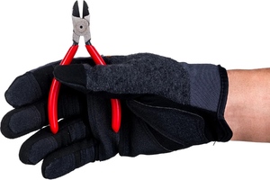 Бокорезы электромеханика, 125 мм, фосфатированные, обливные ручки KNIPEX KN-7601125, фото 5