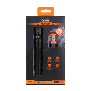 Фонарь Fenix тактический PD35R ACE + CL01 оранжевый, фото 9