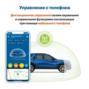 Автосигнализация StarLine S97 3CAN+FD+4LIN GSM GPS, фото 3