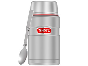 Термос для еды THERMOS KING SK-3020 RCMS 0.71L, складная ложка, сталь 375971
