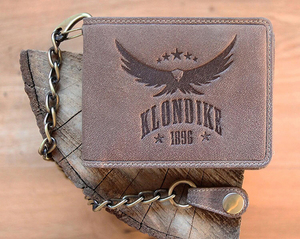 Бумажник Klondike Happy Eagle, коричневый, 12,5x10 см, фото 9