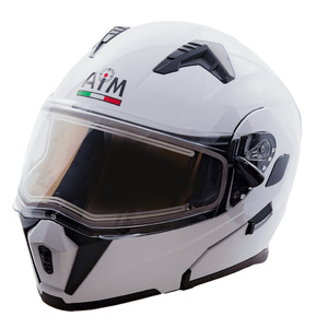 Шлем AiM JK906 (комплект) White Glossy XL, фото 1
