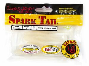 Виброхвосты съедоб. искусст. LJ Pro Series Spark Tail 3,0in (07,60)/033 7шт., фото 3
