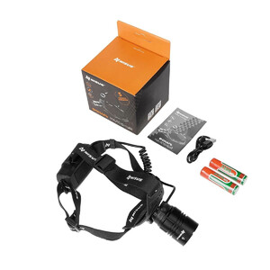 Фонарь налобный NISUS PRO 1950 LM, IP32, USB (N-FN-HL08), фото 10