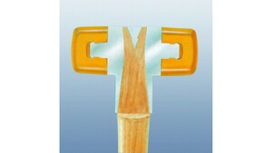 Киянка WERA со сменными бойками из нейлона #3, Ø 33 мм, длина 280 мм, боёк сверхтвёрдый 101, фото 3