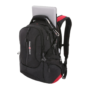 Рюкзак Swissgear 15”, черный/красный, 36х17х50 см, 30 л, фото 3