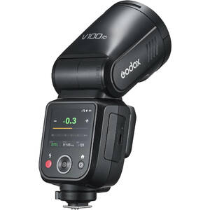 Вспышка накамерная Godox V100C TTL с круглой головкой для Canon, фото 6