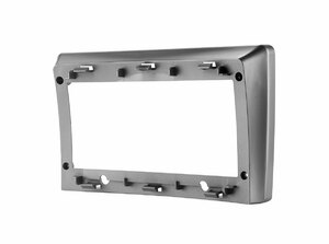 Рамка InCar для UMS HYUNDAI H1 Starex / Grand Starex 2007-2015, 9" SILVER (накладка), фото 3