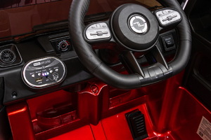 Детский автомобиль Toyland Mercedes-Benz  G63  (высокая дверь) 4x4 красный, фото 9