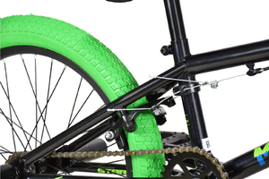Велосипед Stark'22 Madness BMX 2 черный/зеленый/зеленый, фото 4