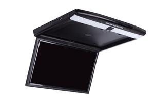 Автомобильный потолочный монитор 17.3" со встроенным Full HD медиаплеером ERGO ER17S (черный), фото 2
