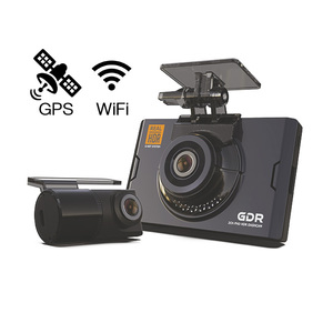 Видеорегистратор с двумя камерами GNet GDR WIFI+GPS, фото 1