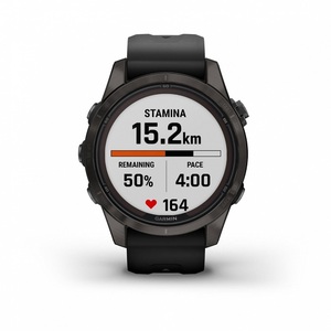 Часы Garmin fenix 7S Pro Saph Solar, Carbon Gray Ti w/Black Band (010-02776-11G) (010-02776-54), фото 10