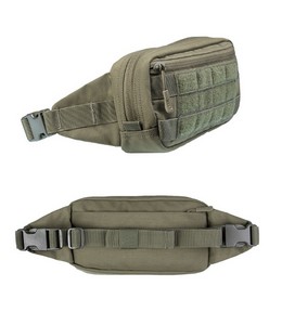 Сумка поясная Mil-Tec Molle, цвет Olive, фото 2