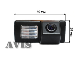 CCD штатная камера заднего вида AVEL AVS321CPR для TOYOTA LAND CRUISER 100 / LAND CRUISER PRADO 120 (в комплектации без запасного колеса на задней двери) (#094), фото 2