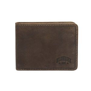 Бумажник Klondike Billy, коричневый, 11x8,5 см, фото 16
