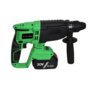 Перфоратор аккумуляторный Zitrek ZKCH20FU-Li (20В, Li-Ion аккумулятор 4 Ач - 2шт, ЗУ, кейс), фото 2