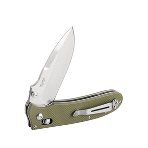 Нож Ganzo D704-BK зеленый (D2 сталь), фото 2