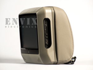 Подголовник со встроенным DVD плеером и LCD монитором 9" ENVIX L0243 (бежевый), фото 3