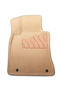 Коврики Seintex 3D ВОРС Hyundai GENESIS G80 I 2016-2020 бежевые (96828), фото 2