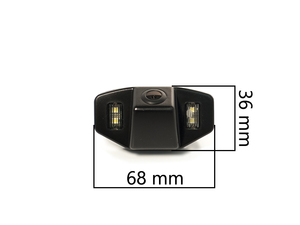 CCD штатная камера заднего вида с динамической разметкой AVEL Electronics AVS326CPR (#018) для HONDA ACCORD VII (2002-2008) / ACCORD VIII (2008-2012) / CIVIC 4D VIII (2006-2012), фото 2