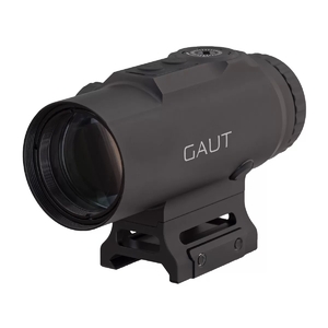 Прицел призматический Gaut Sapphire 5x30, HD, подсветка красная, Picatinny, фото 1