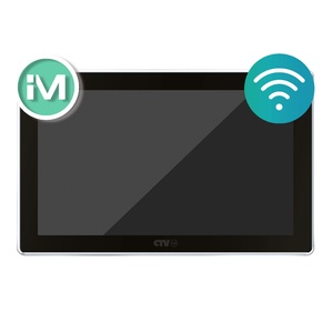 Монитор видеодомофона черный CTV-iM Cloud 10 с Wi-Fi, фото 1