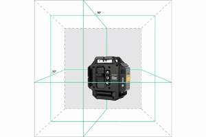 Лазерный уровень ADA LaserTANK 3-360 GREEN Basic Edition, фото 14