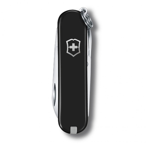 Нож Victorinox Classic SD (0.6223.3G), 58мм, 7 ф., черный, фото 2