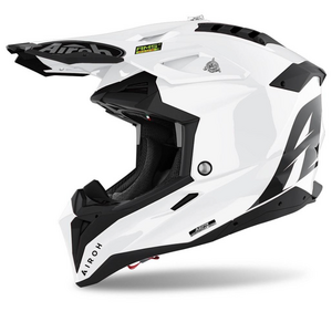 Шлем Airoh AVIATOR 3 COLOR White Gloss L, фото 1