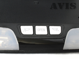 Автомобильный потолочный монитор 15,6" со встроенным DVD плеером AVEL AVS1520T (Черный), фото 2