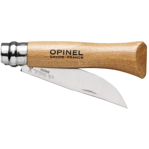 Нож Opinel №9, нержавеющая сталь, дубовая рукоять в картонной коробке, фото 3