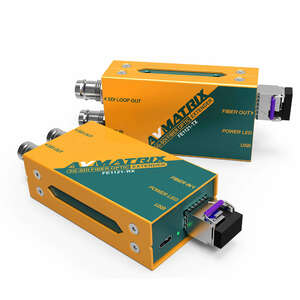 Волоконно-оптический удлинитель AVMATRIX FE1121 3G-SDI 20км, фото 1