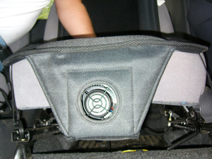 Охлаждающая накидка с вентиляцией на сиденье автомобиля MagicComfort MCS-20/N
