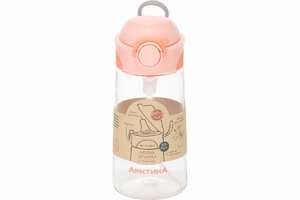 Бутылочка-непроливайка Арктика 0.45 л, персиковый 712-450 персик/peach