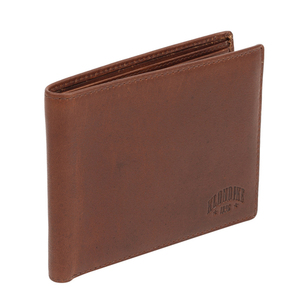 Бумажник Klondike Dawson, коричневый, 13х1,5х9,5 см, фото 1