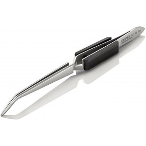 Пинцет KNIPEX крестовидный, тонкие зазубренные губки 45°, 160 мм, пружинная сталь, хром, KN-929590, фото 3