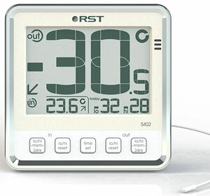 Термометр цифровой RST 02402 (S402) с внешним датчиком, фото 1