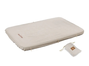 Коврик самонадувающийся Naturehike C10, двойной 200х132х10 cм, бежевый, фото 10