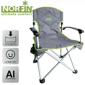 Кресло складное Norfin ORIVERSI NF алюминиевое, фото 1