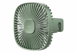 Магнитный вентилятор заднего для сиденья Baseus Natural Wind Magnetic Rear Seat Fan Green, фото 1