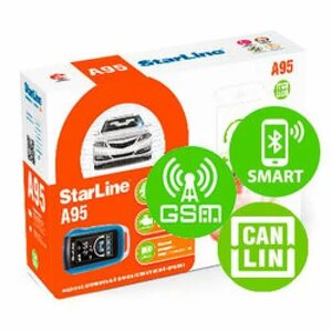 Автосигнализация StarLine A95 BT CAN+LIN GSM, фото 1