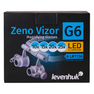 Лупа-очки Levenhuk Zeno Vizor G6, фото 12