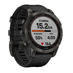Часы Garmin fenix 7 Sapph Solar, Carbon Gray (010-02540-21G), фото 4