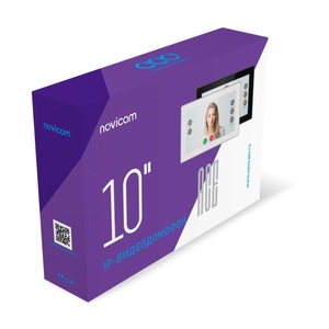 IP видеодомофон с сенсорным дисплеем 10.1" ACE 10 IP BLACK Novicam v.4552, фото 12